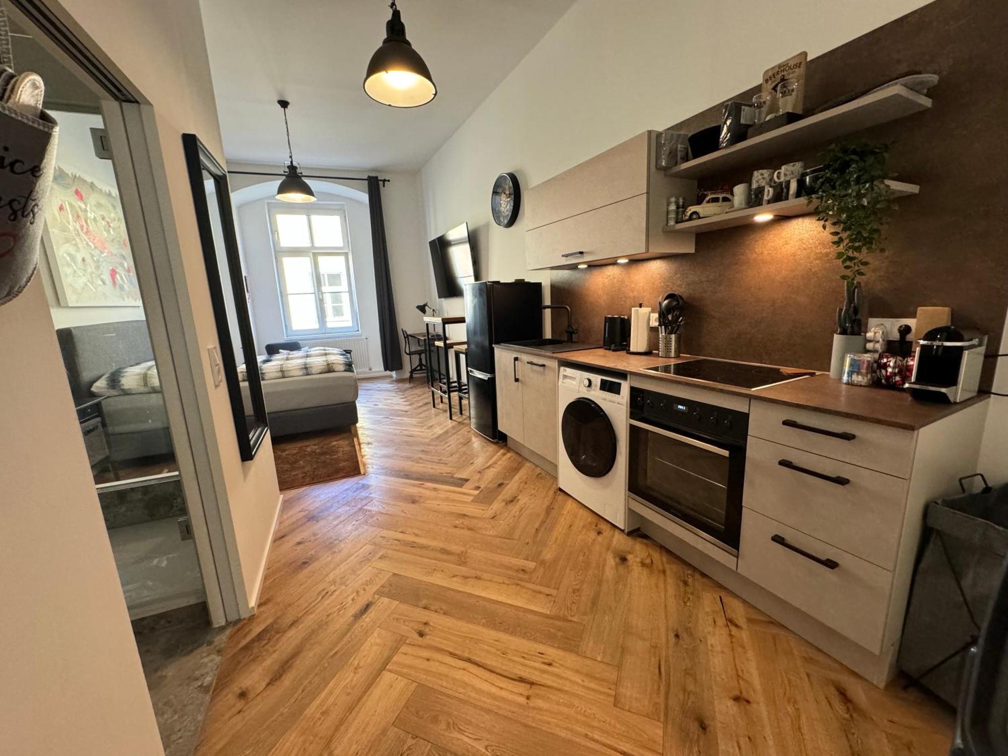 Industrial Apartment Schlossberg Linz Exterior foto