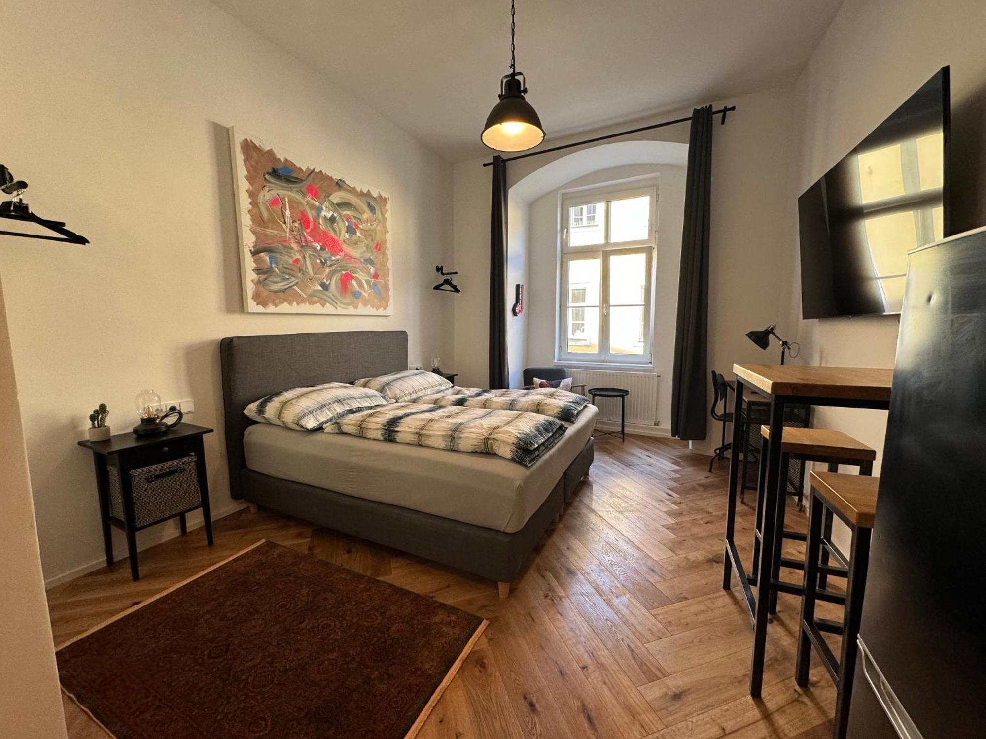 Industrial Apartment Schlossberg Linz Exterior foto